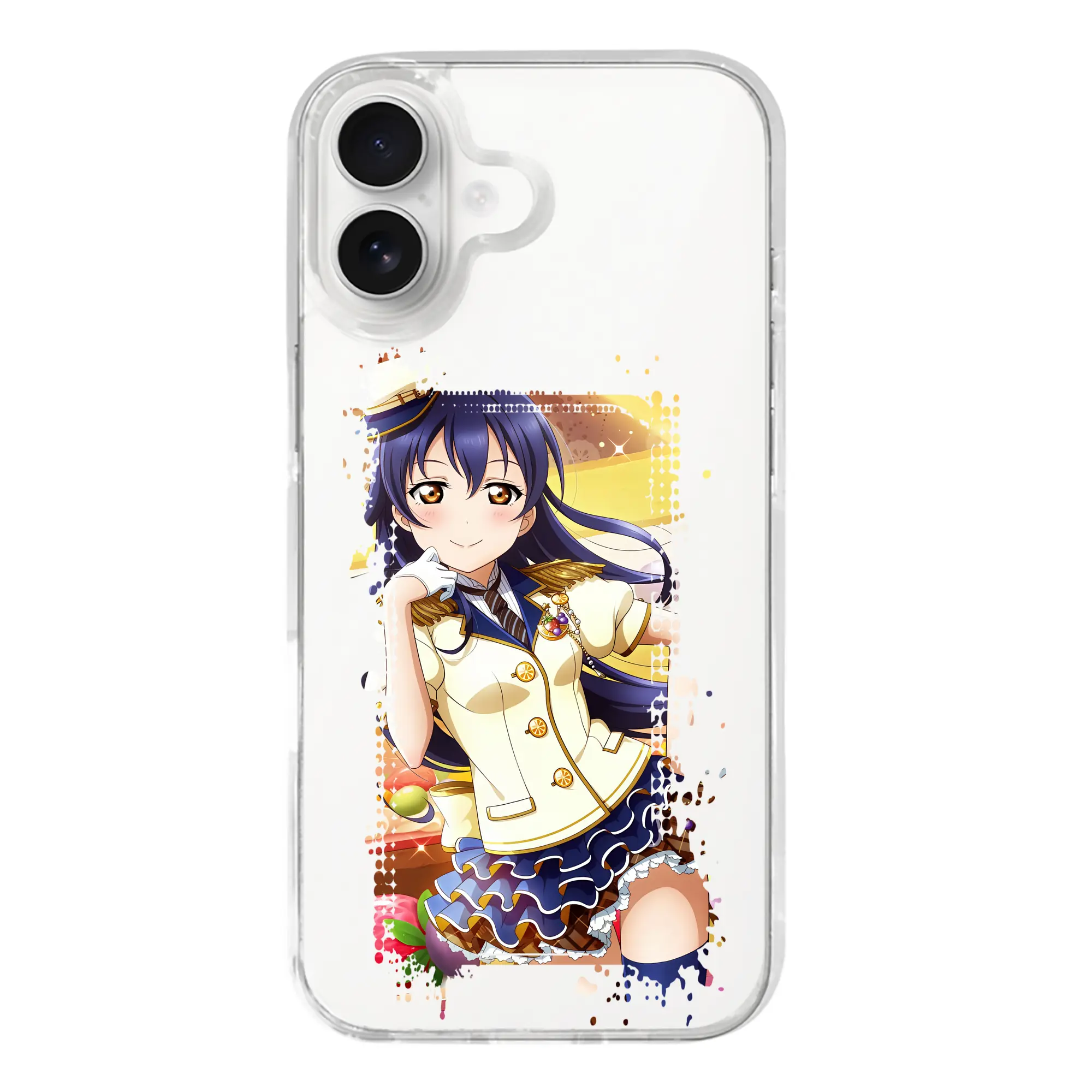 Love Live! グッズ,園田海未 - iPhone 17シリーズ 透明スマホケース – 薄型・耐衝撃・精密フィット保護カバー